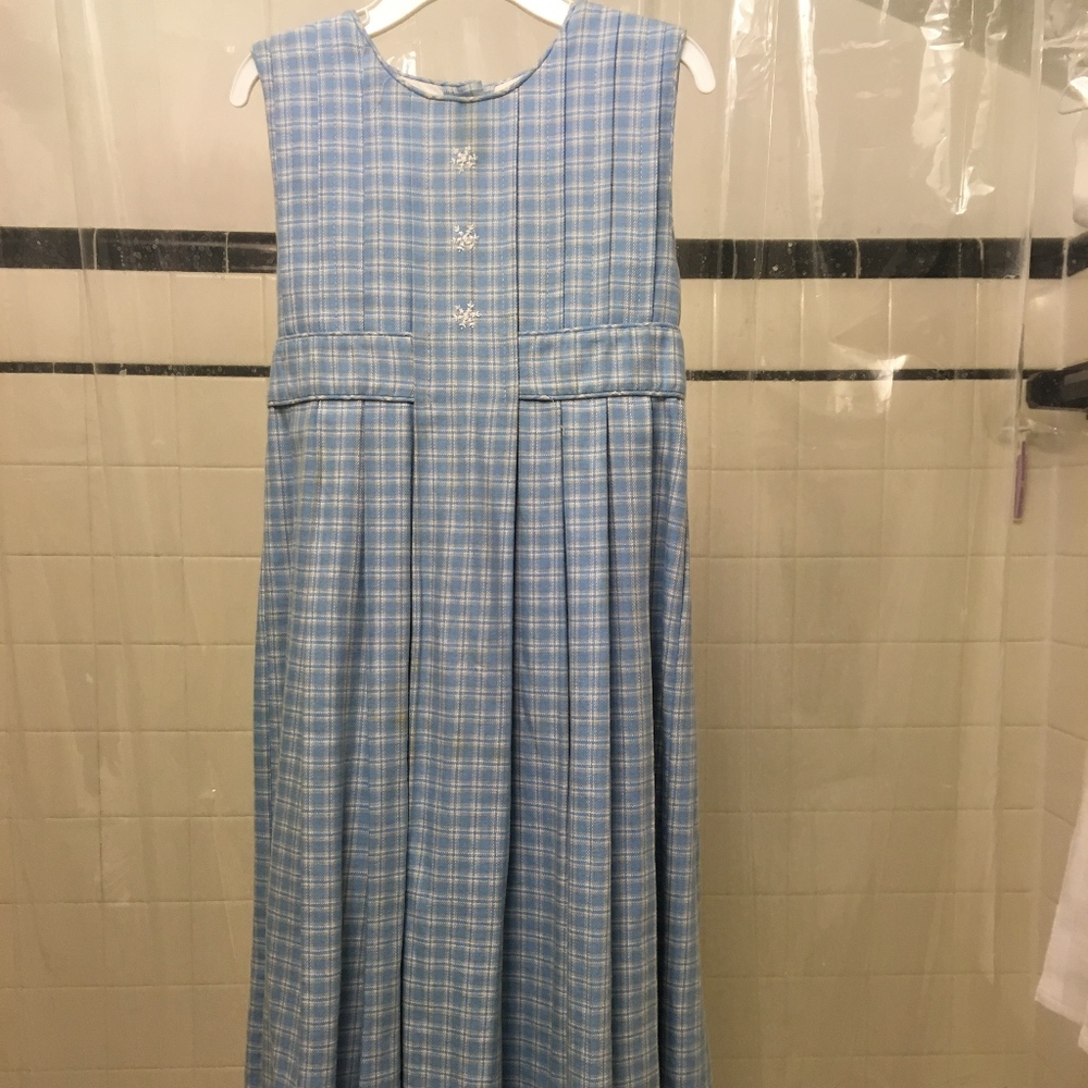 Gorgeous Strasburg girls lined-bodice dress, 5